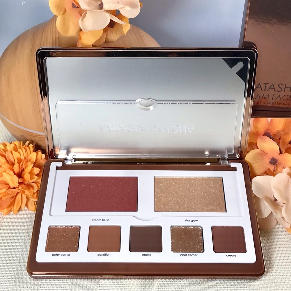 NATASHA DENONA Glam Face Palette in Dark (Med to Deep Skin Tones) *BNIB